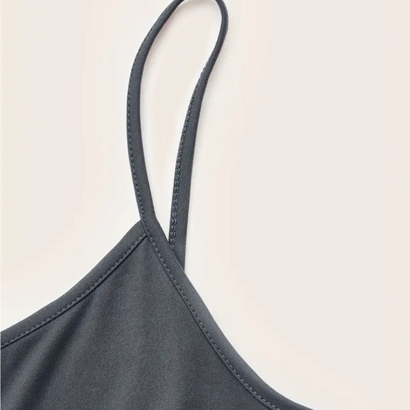 Black Square Neck Maxi Dress - Picture 2 of 3